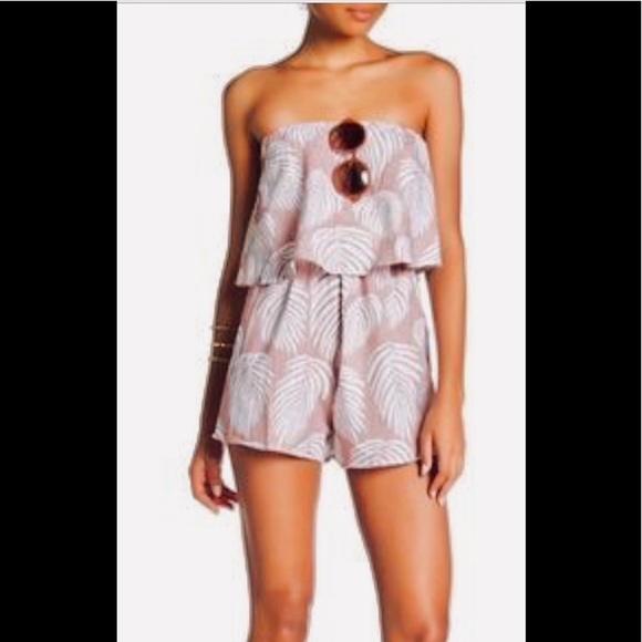 Reverse strapless romper - Picture 4 of 4